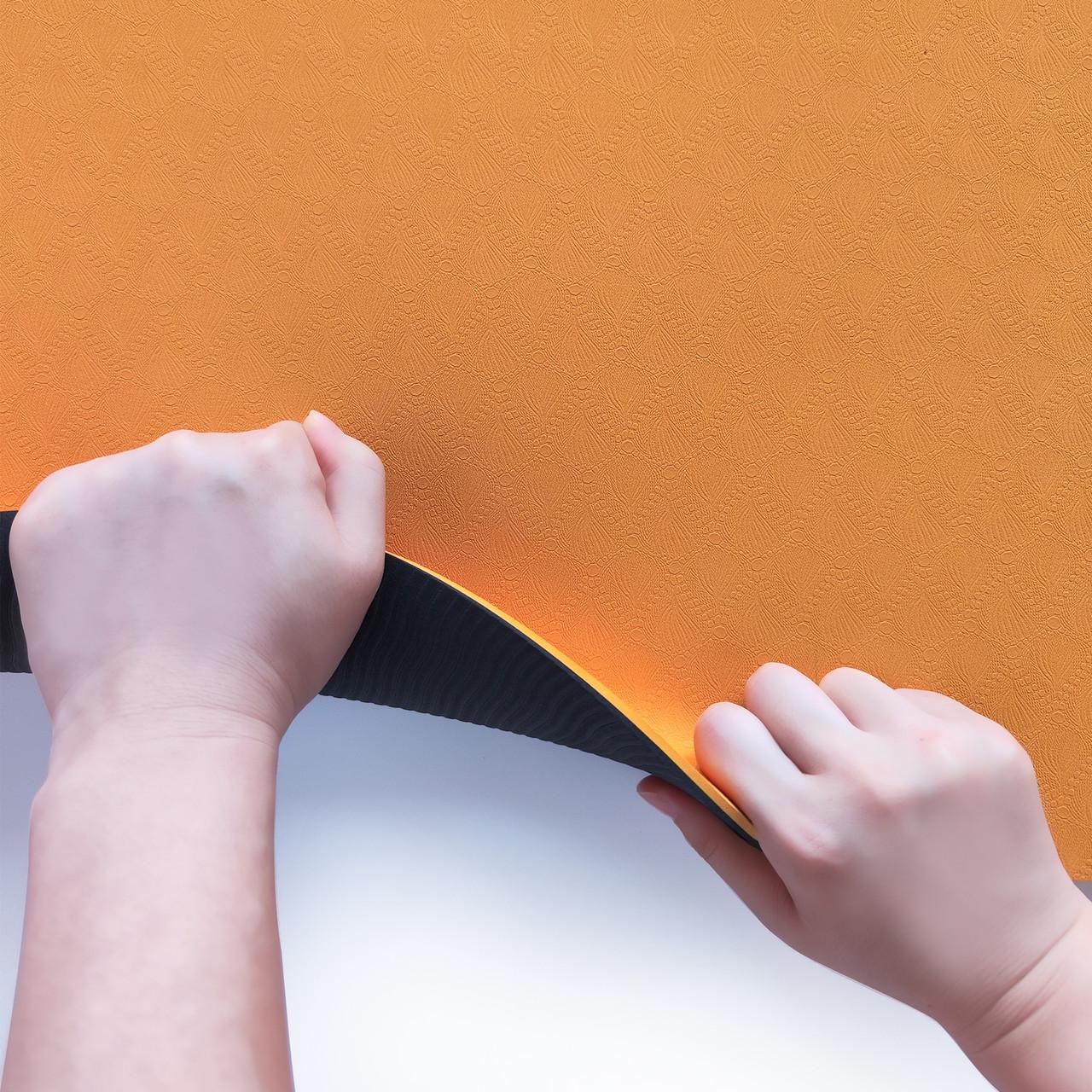 Коврик для фитнеса и йоги Gemini Pro GE-6ORB TPE/TC 6 мм (14729324) - фото 4 Коврик для фитнеса и йоги Gemini Pro GE-6ORB TPE/TC 6 мм (14729324) - фото 4