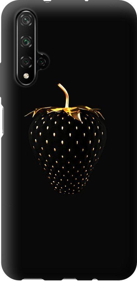Чехол на Huawei Nova 5T Черная клубника (3585t-1833-42517)