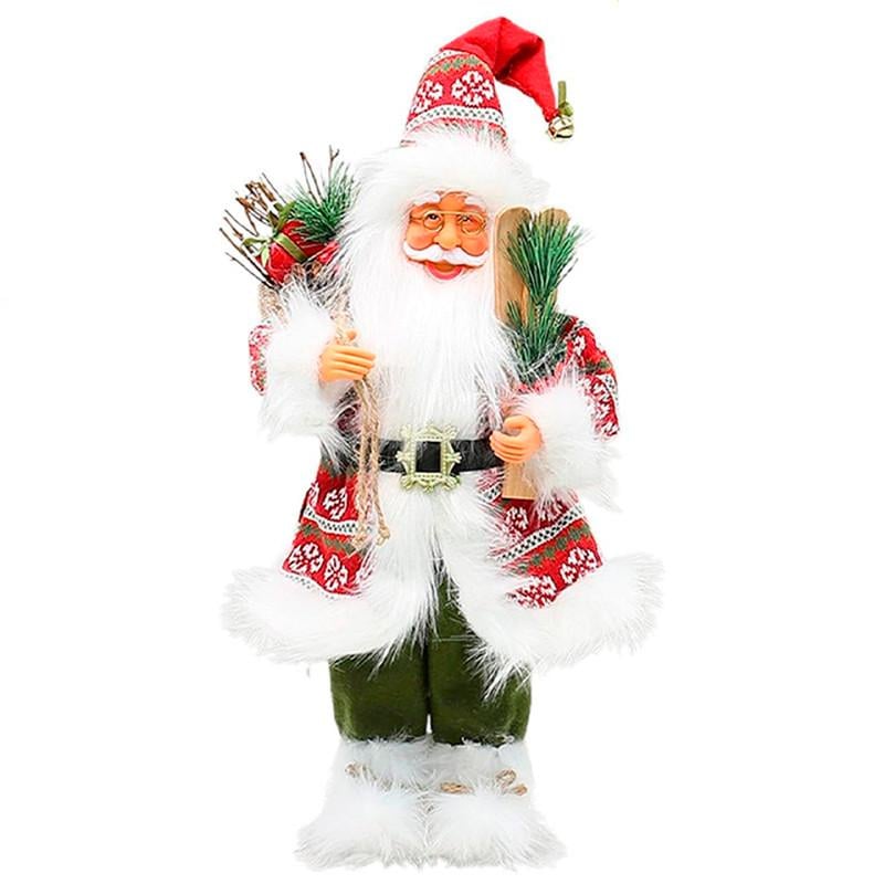 Мягкая фигура новогодняя Lesko D-303332 Санта Клаус под елку 30 см Red (31160168) Мягкая фигура новогодняя Lesko D-303332 Санта Клаус под елку 30 см Red (31160168)