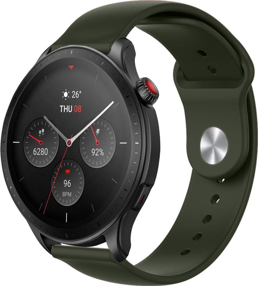 Ремешок Base для Amazfit GTR 4 22 мм Dark Olive (31093-72)