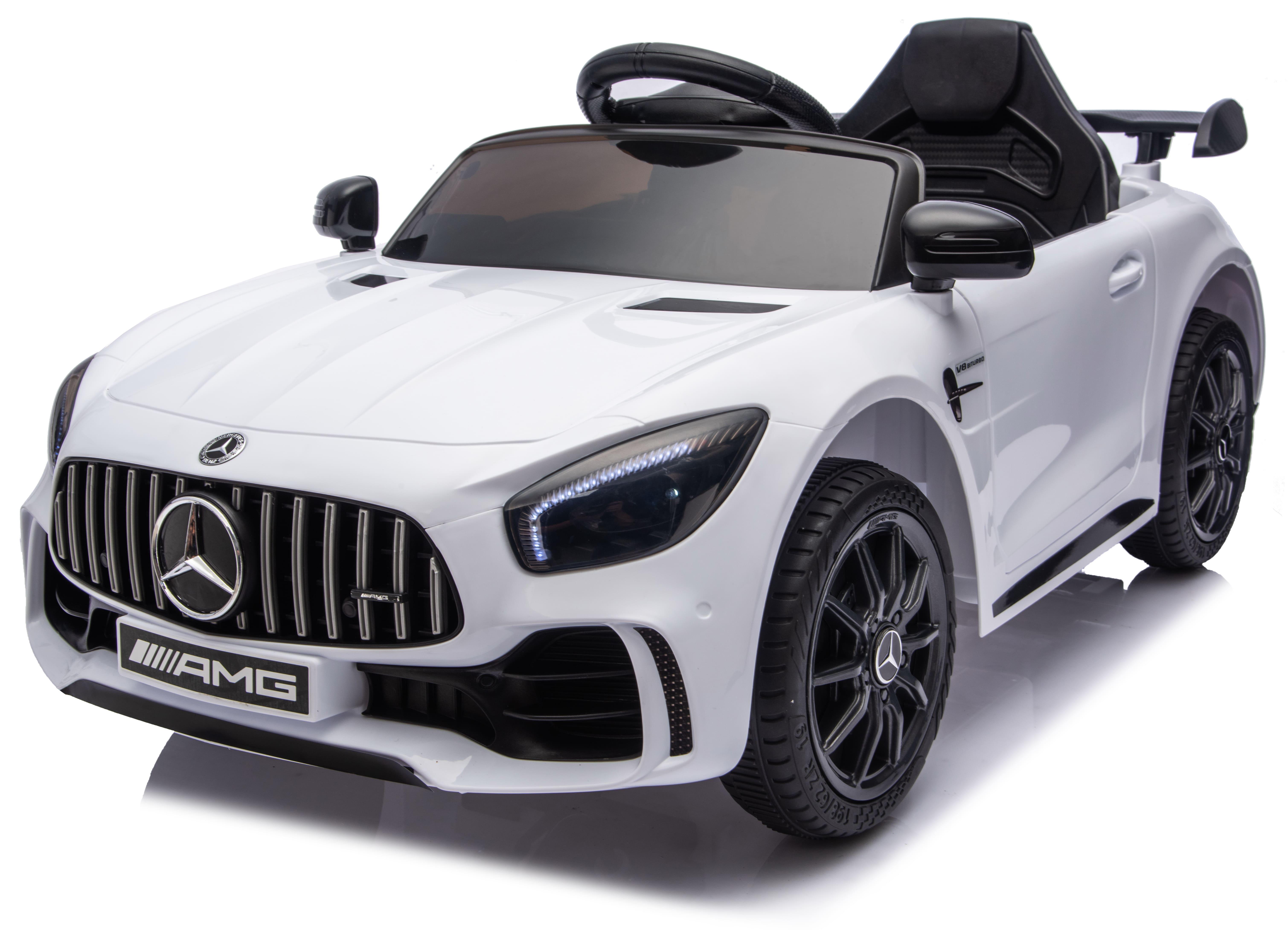 Электромобиль детский Mercedes-Benz AMG GT R лицензия Белый (10003)