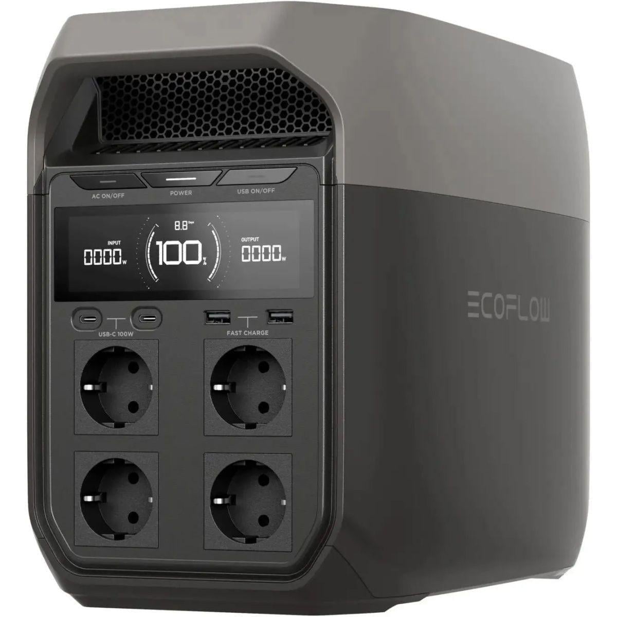 Зарядная станция портативная EcoFlow DELTA 3 1024 Вт/ч 1800 Вт LiFePO4 (34630343)