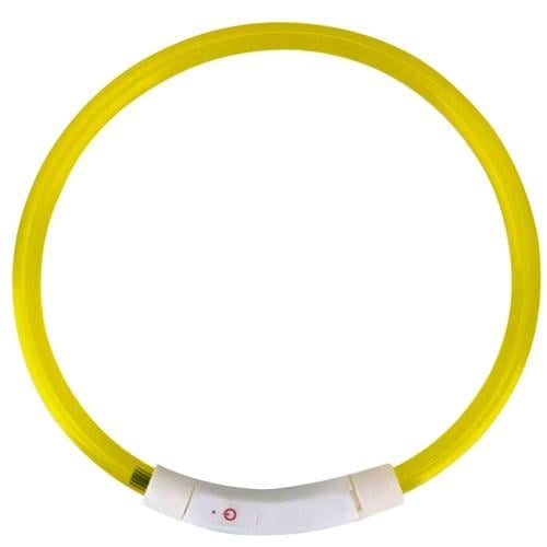 Нашийник для собак і котів Purlov світлодіодний з USB-зарядкою (24200)