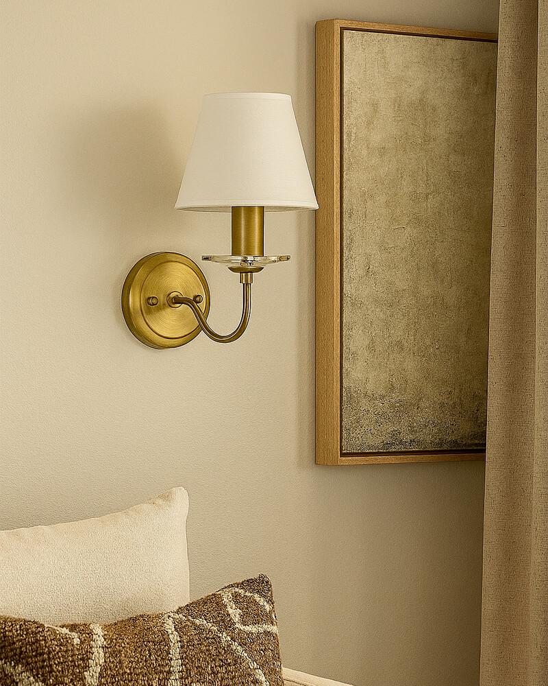 Бра Edlin PL321167W-1 Moren E14 1x12W IP20 Латунний (28118150) - фото 2 Бра Edlin PL321167W-1 Moren E14 1x12W IP20 Латунний (28118150) - фото 2