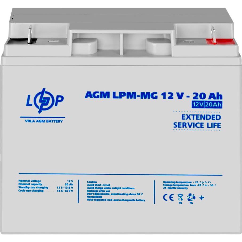 Акумулятор для ДБЖ LogicPower LPM-MG 12V/20 Ah (6556)