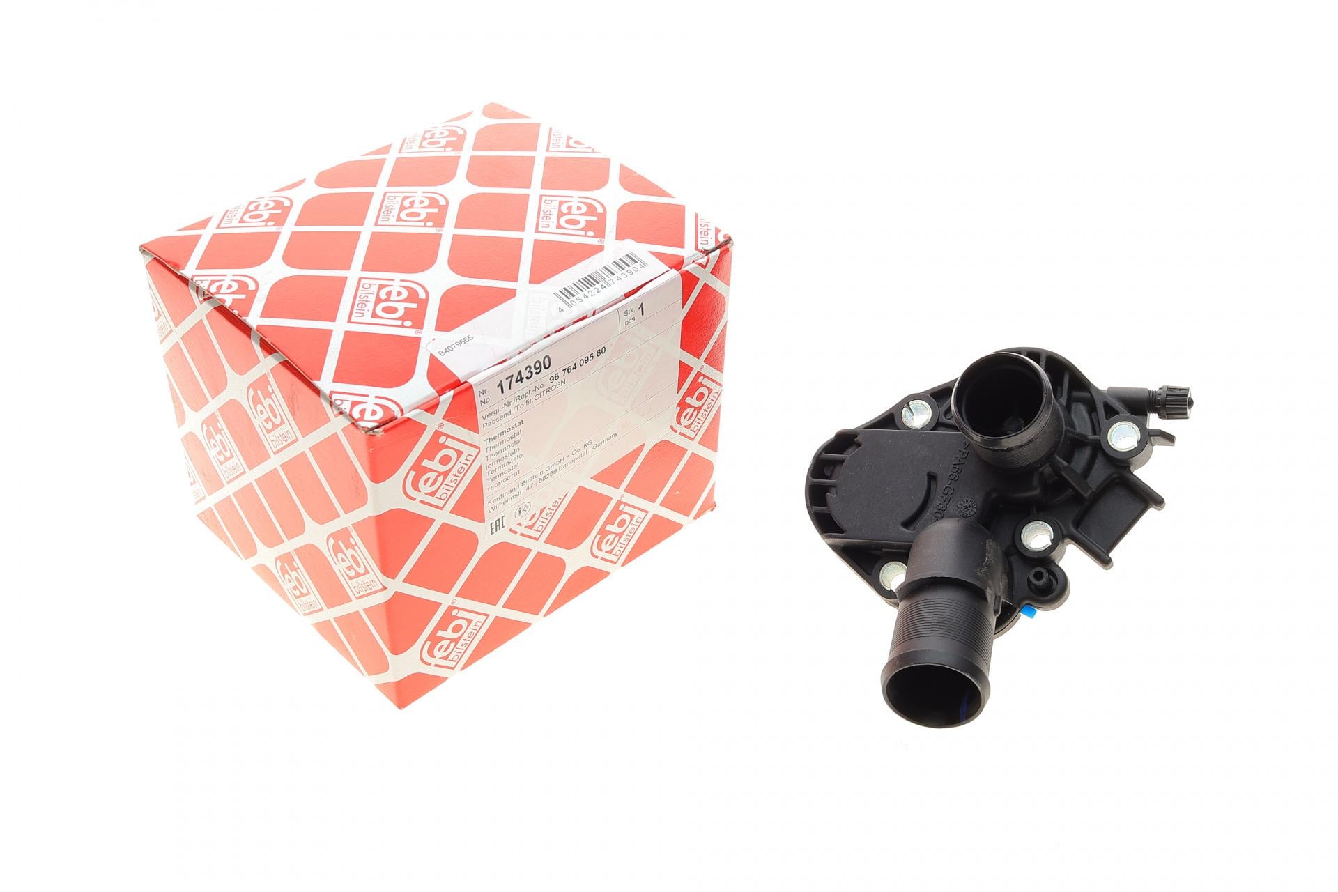 Термостат FEBI BILSTEIN для Citroen C3/С4/Peugeot 208/308 1.0VTi/1.2VTi 12-174390