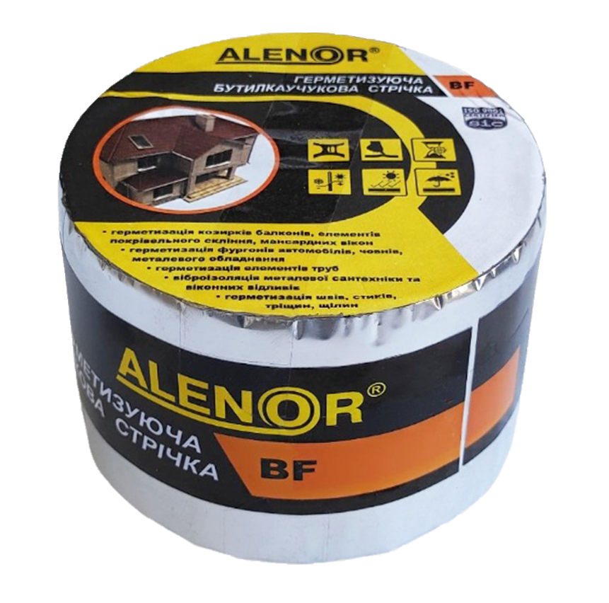 Кровельная лента водонепроницаемая Alenor 75 мм х 3м (3603)