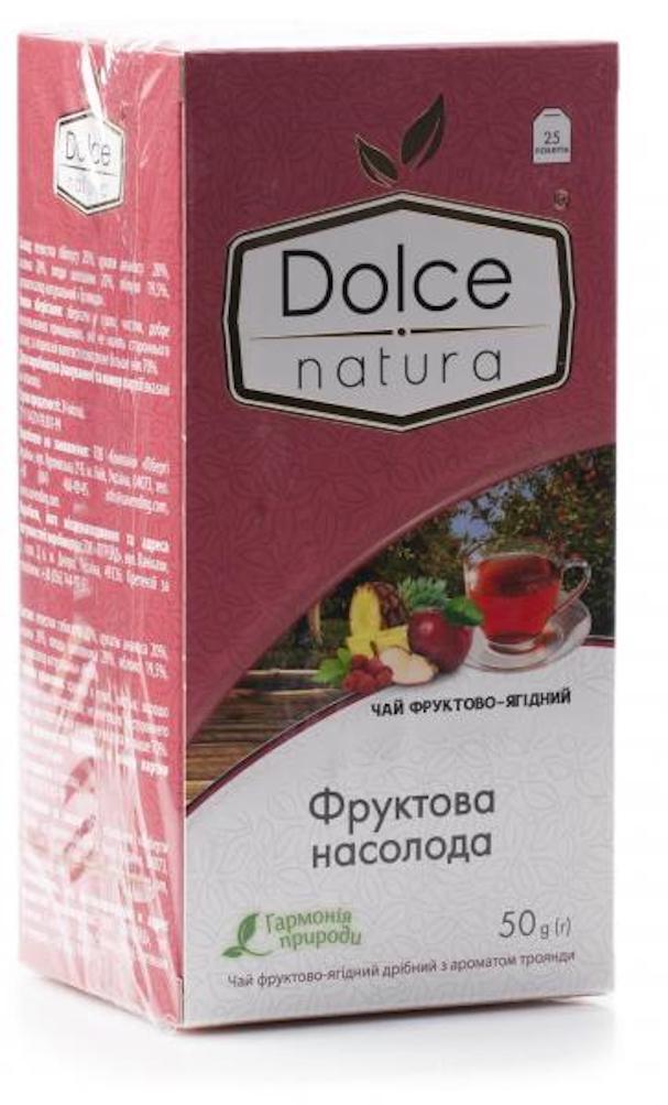 Чай пакетированный фруктово-ягодный с ароматом розы Dolce Natura Фруктовое Наслаждение (2196021665)