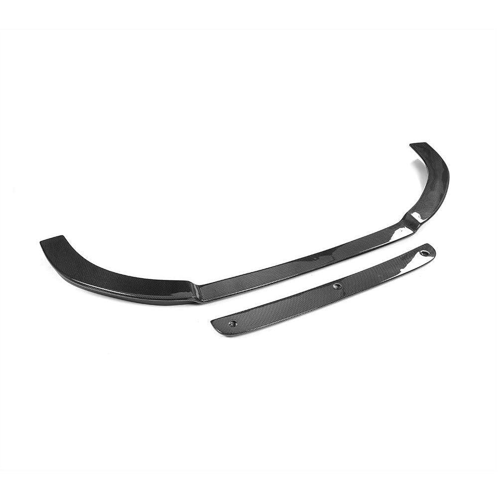 Накладка на передній бампер Lip DDCarbon для R/R-Line 2012-2017/Volkswagen Golf 7/E-Golf карбон (148418)