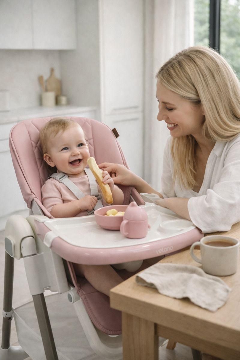 Стул для кормления ребенка Velano Nexi Pink
