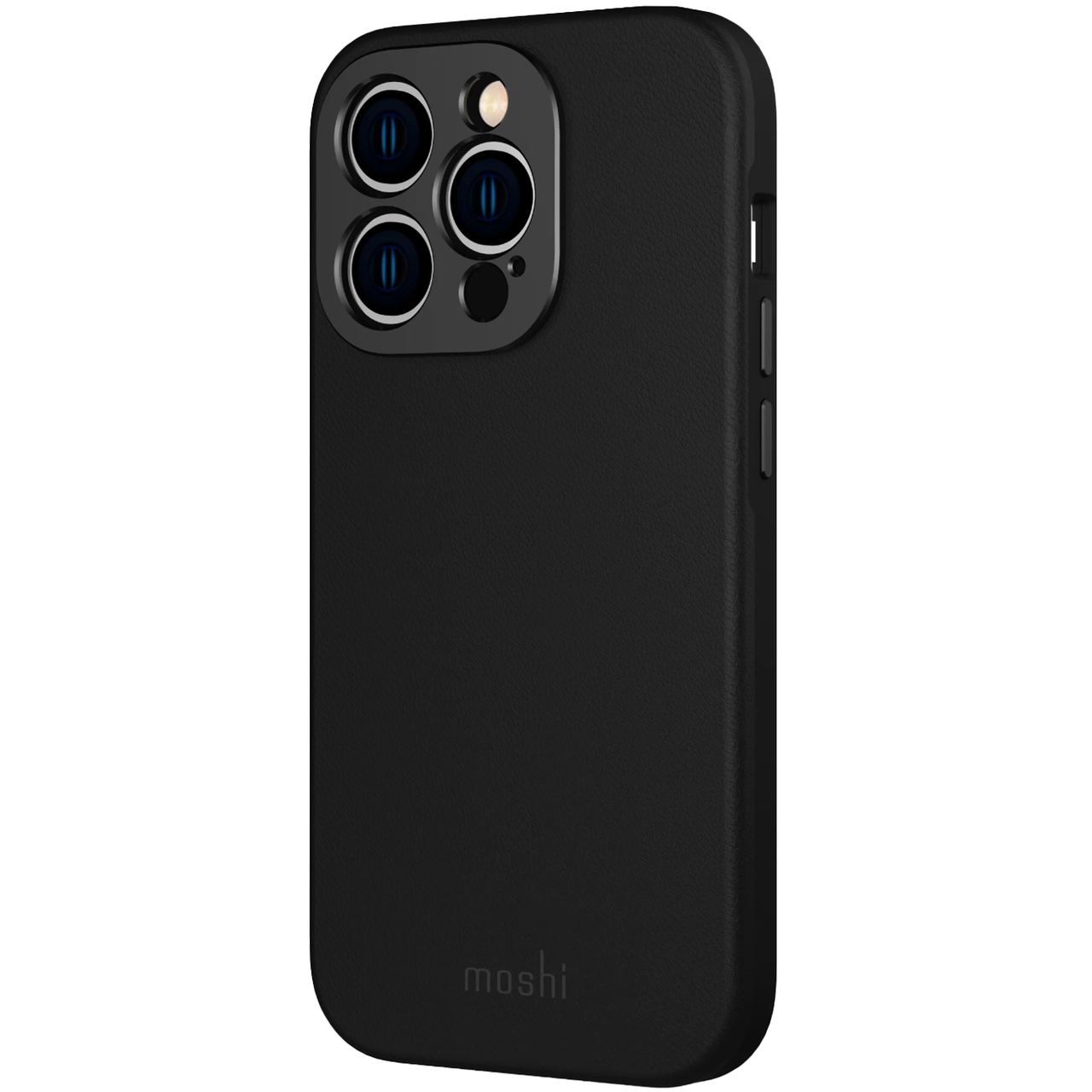 Чехол накладка Moshi Napa Slim Hardshell Case for iPhone 14 Pro, Midnight Black (99MO088083)