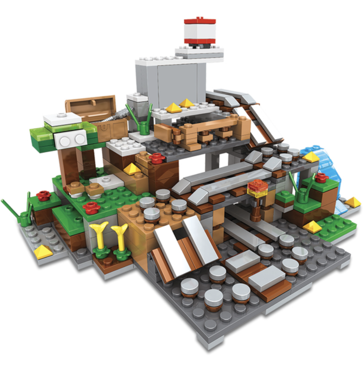 Конструктор My World Гірський ліфт 437 деталей/персонажі (SJ82002)