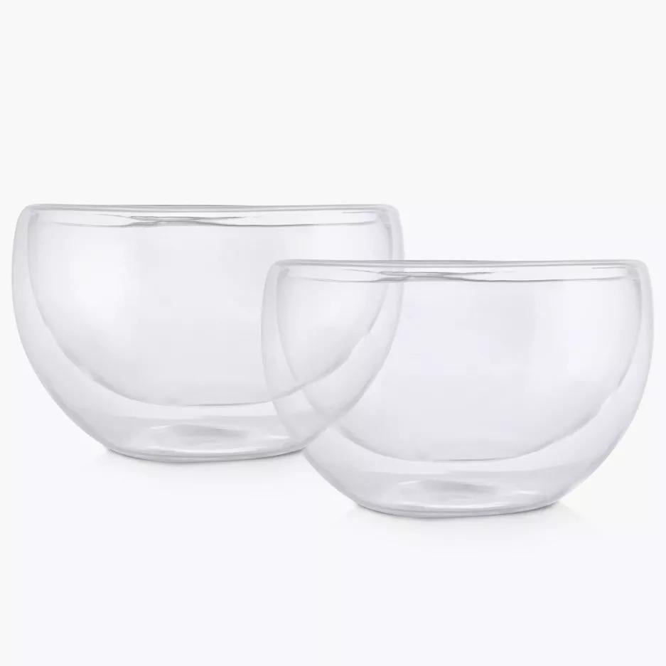 Набор термостойких мисок с двойными стенками DUKA ANA 500 мл 2 шт. Прозрачный (1218976) - фото 1 Набор термостойких мисок с двойными стенками DUKA ANA 500 мл 2 шт. Прозрачный (1218976) - фото 1