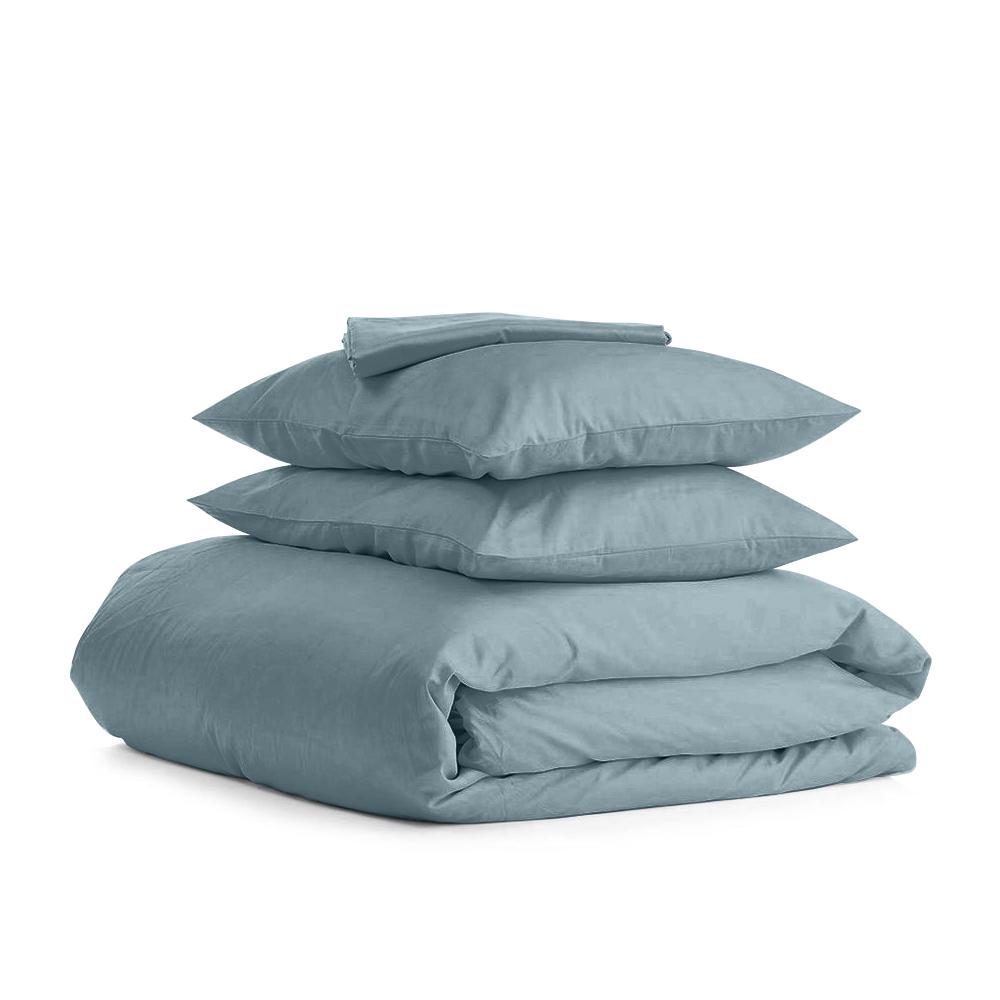 Комплект евро постельного белья Cosas Satin Dove 200х220 см (4822052056158)