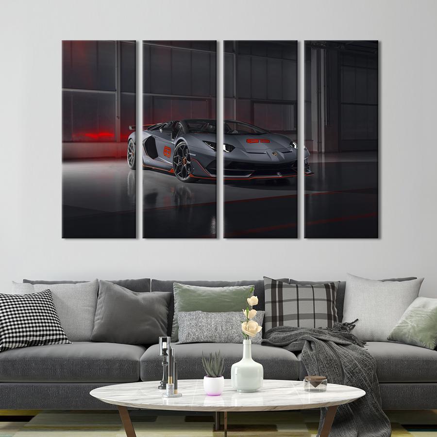 Картина на холсте Премиум-авто Lamborghini 89x53 см (1263-41)