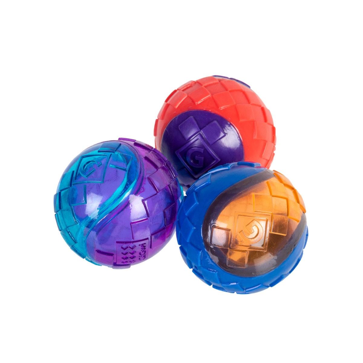 Игрушка для собак GiGwi BALL Мяча с пищалкой 5 см 3 шт.(25881017)