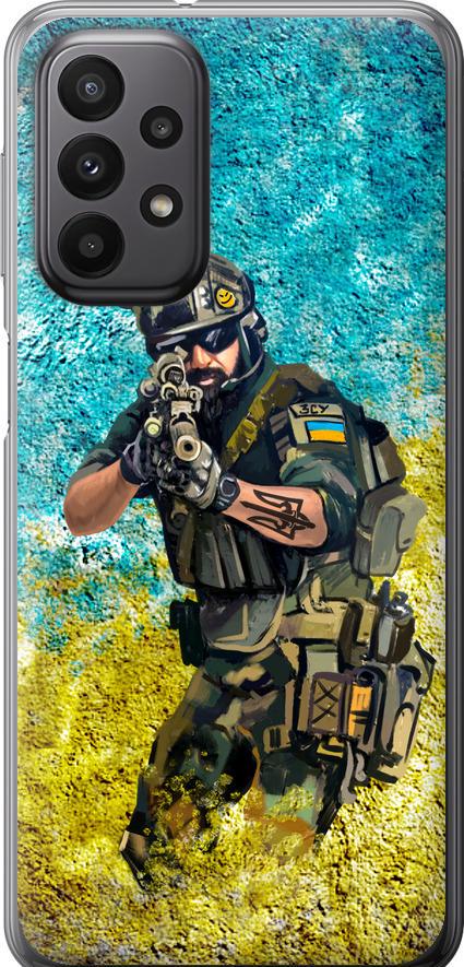 Чехол на Samsung Galaxy A23 A235F Воин ЗСУ (5311u-2587-42517)