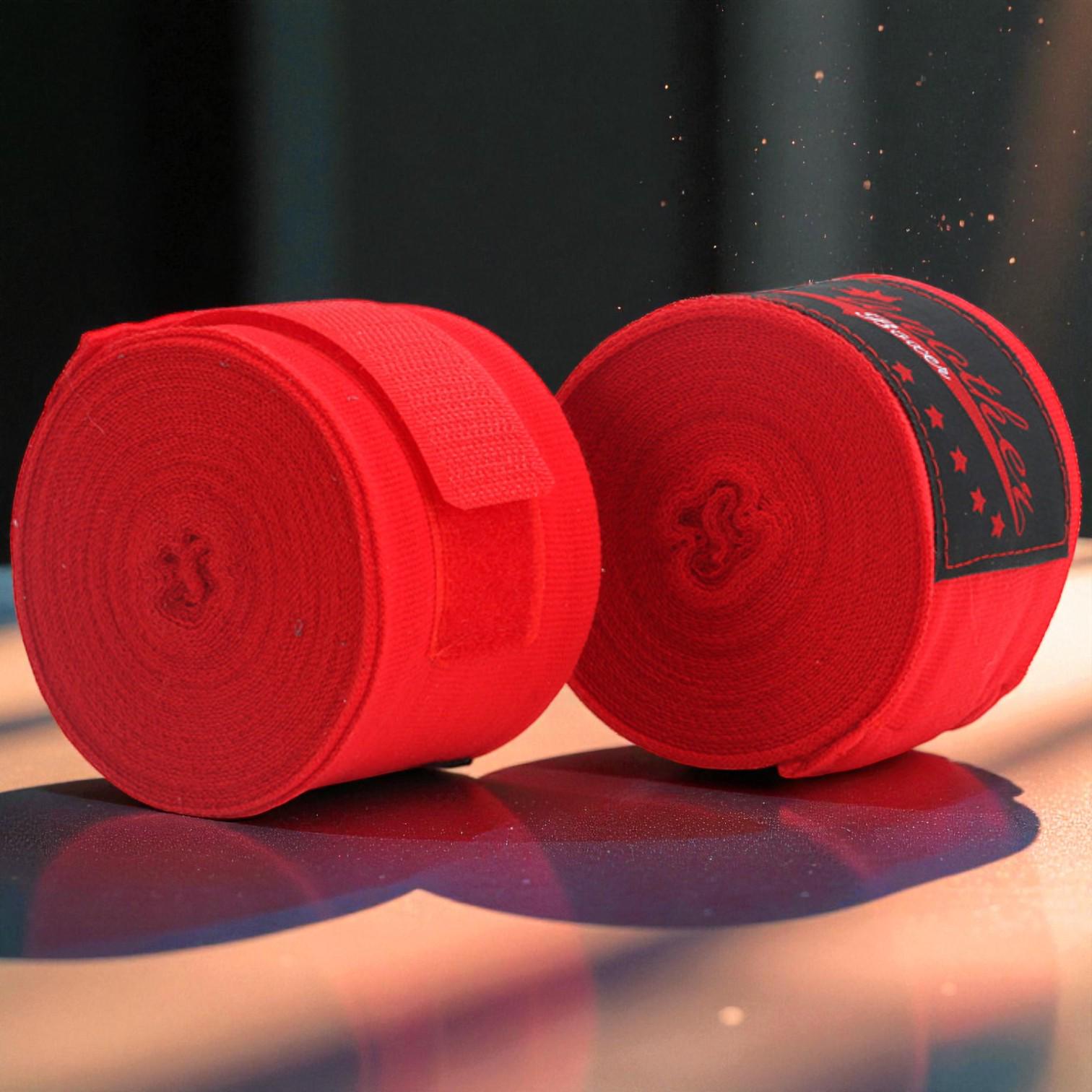 Бинты боксерские Another Boxer под перчатки 3 м Красный - фото 4 Бинты боксерские Another Boxer под перчатки 3 м Красный - фото 4