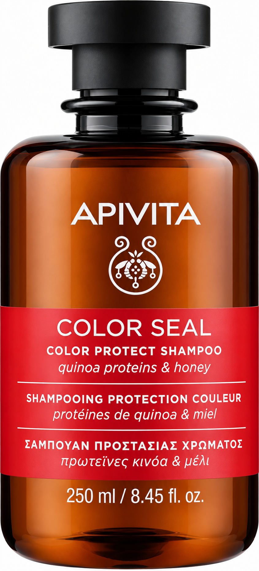 Шампунь для захисту кольору фарбованого волосся Apivita Shampoo for Colored Hair with honey з соняшником і медом 250 мл (1628791798) Шампунь для захисту кольору фарбованого волосся Apivita Shampoo for Colored Hair with honey з соняшником і медом 250 мл (1628791798)