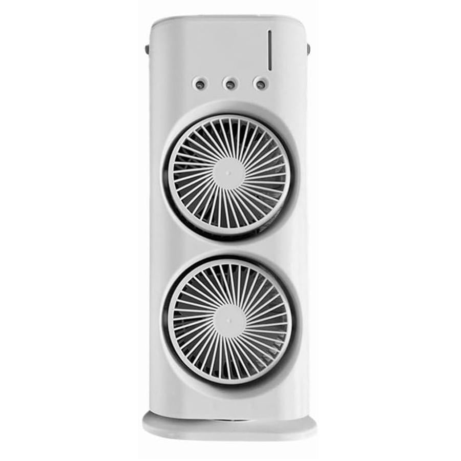 Вентилятор подвійний з охолодженням Double-ended Spray Fan LED підсвічування 3 швидкості (56dc3093)