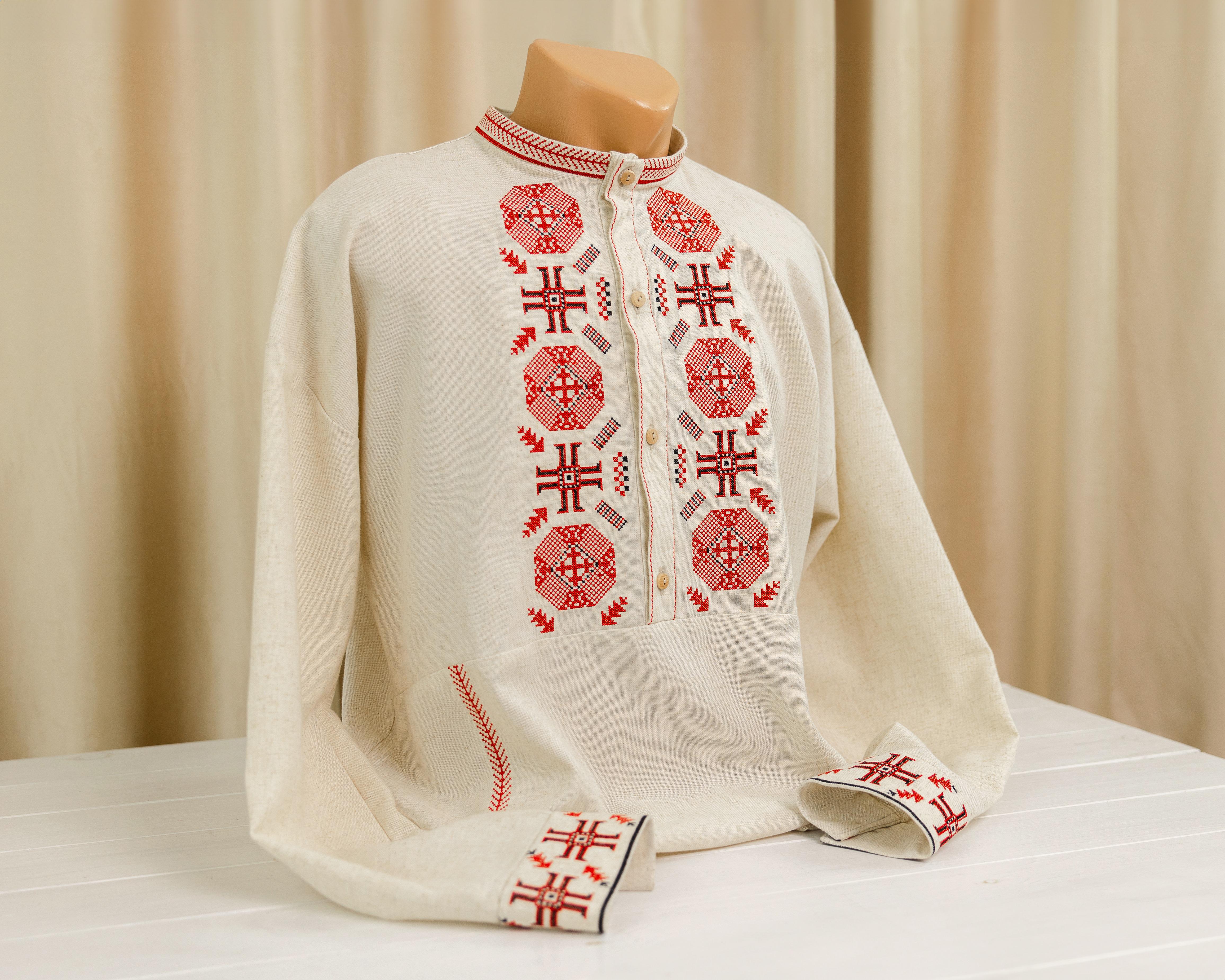 Рубашка-вышиванка мужская XRmaster Родословная XL (0002202-XL) - фото 2 Рубашка-вышиванка мужская XRmaster Родословная XL (0002202-XL) - фото 2