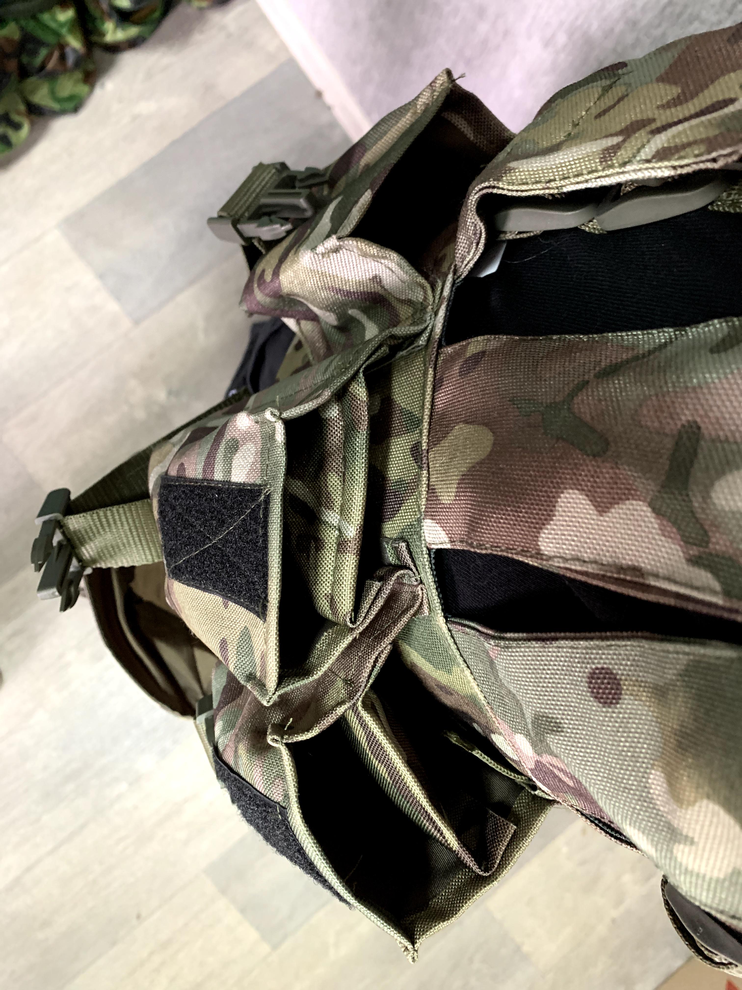 Ременно-плечевая система с подсумками на 8 магазинов и сидушкой Мультикам (260308) - фото 6