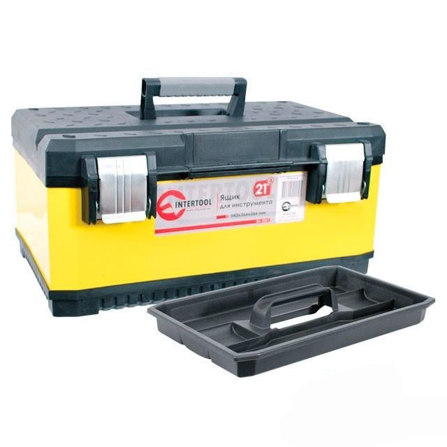 Ящик для инструментов Intertool 21 534х366х266 мм