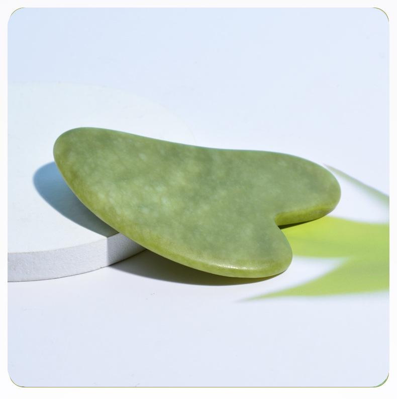 Шкребок Гуаша з нефриту для обличчя/шиї та підборіддя (U9505) - фото 5 Шкребок Гуаша з нефриту для обличчя/шиї та підборіддя (U9505) - фото 5