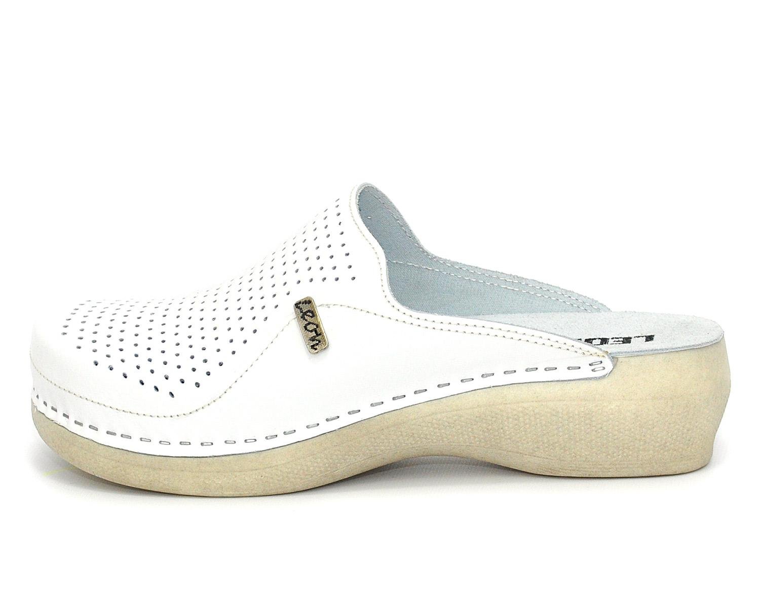 Женские сабо Leon PU115 р. 38 Белый