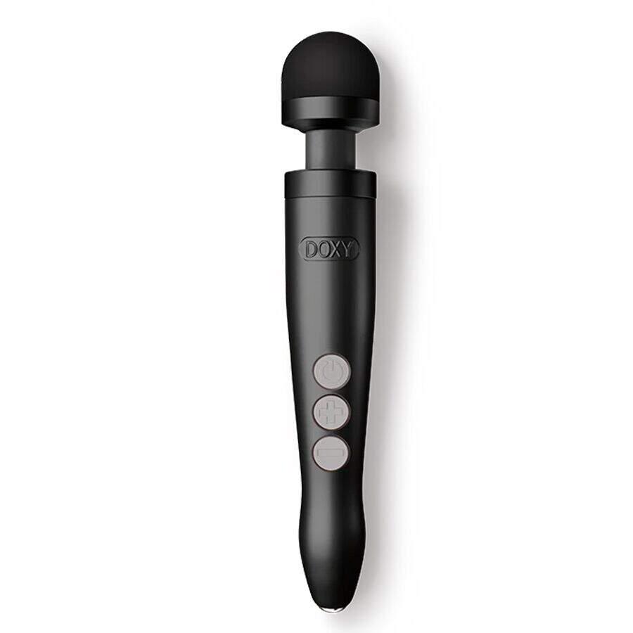 Вібратор Doxy Die Cast 3R Matte Black металевий корпус (38024793)