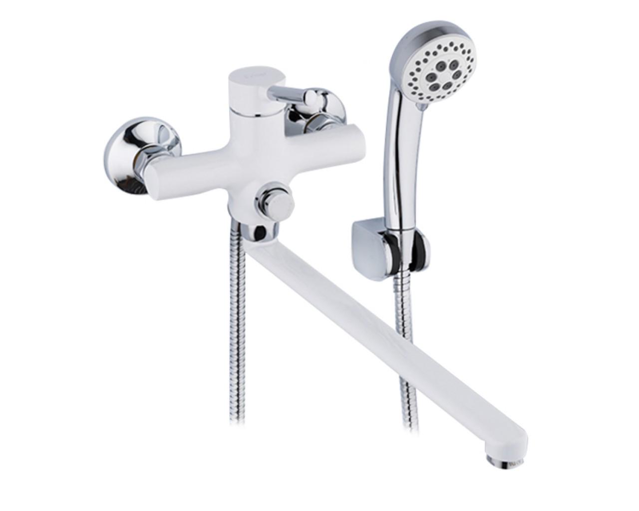 Змішувач для ванної Frap H44-8 F2244-8 1034127 одноважільний Білий (102400) Змішувач для ванної Frap H44-8 F2244-8 1034127 одноважільний Білий (102400)