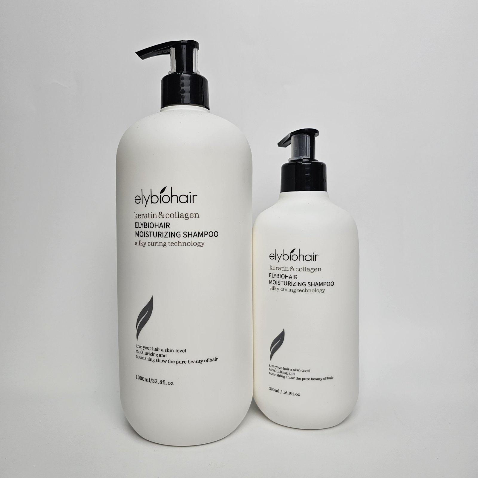 Шампунь для волос Elybiohair Moisturizing Keratin collagen 500 мл (27236343) - фото 3
