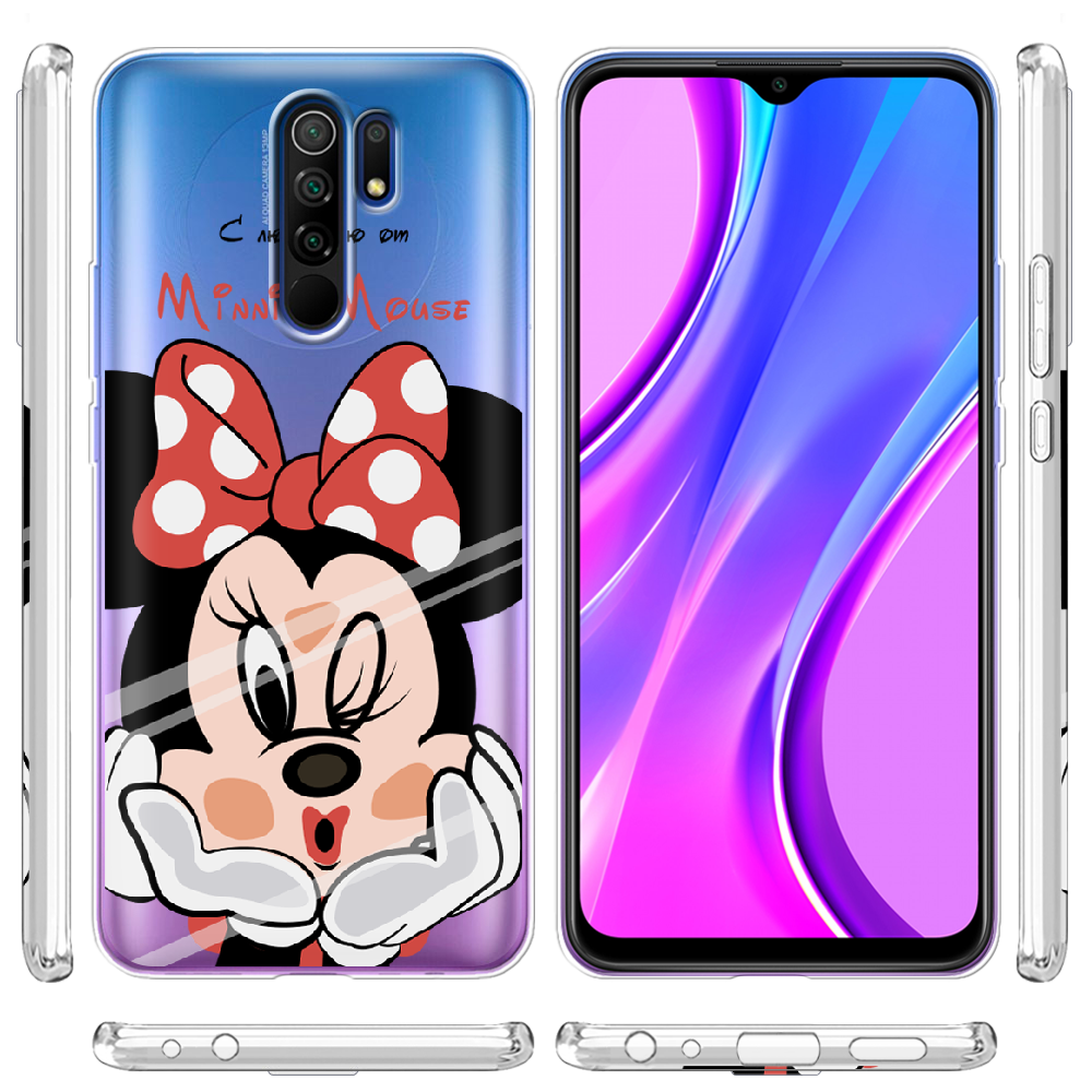 Чохол Boxface Xiaomi Redmi 9 Lady M Прозорий силікон (40233-cc59-40233) - фото 3