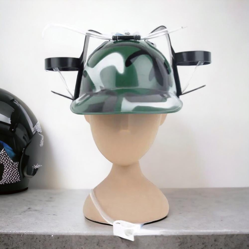 Каска для пива с трубочками и подставками под банки 27x18x12 см Камуфляж - фото 9 Каска для пива с трубочками и подставками под банки 27x18x12 см Камуфляж - фото 9