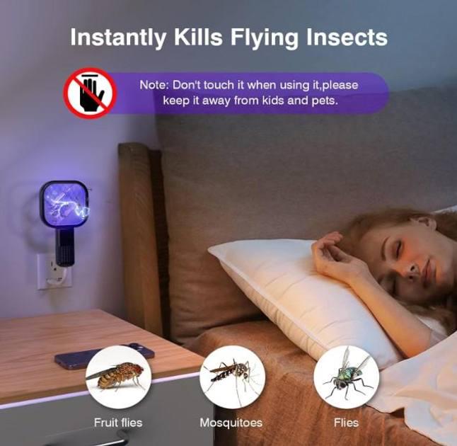 Электрическая ловушка для комаров ультрафиолетовый уничтожитель насекомых USB - фото 6 Электрическая ловушка для комаров ультрафиолетовый уничтожитель насекомых USB - фото 6