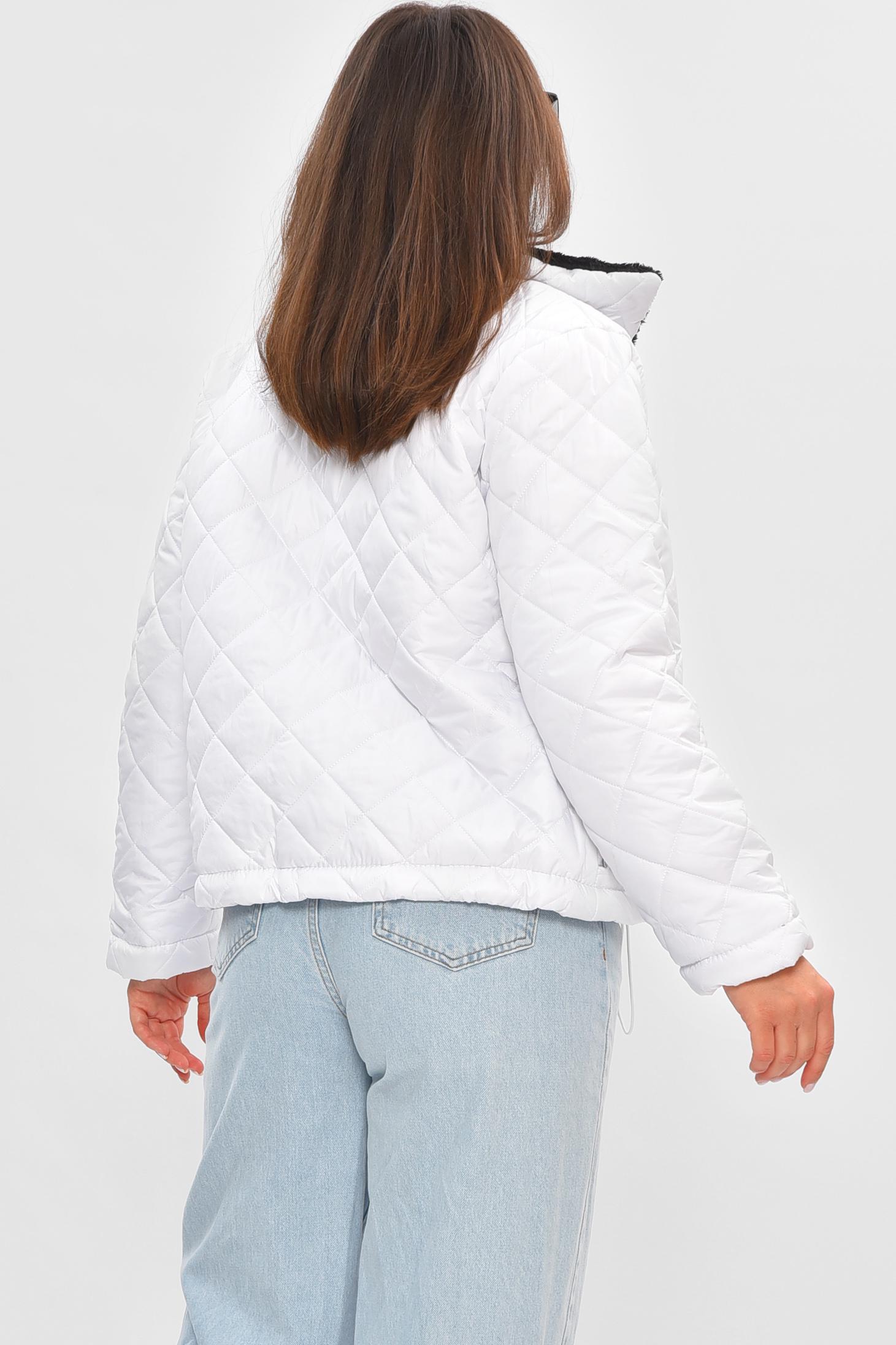 Куртка жіноча демісезонна р. 44/46 Білий (205284) - фото 3