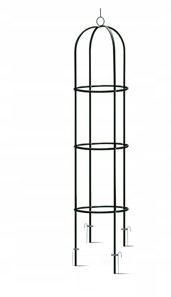 Колона-опора садова Plonos PL-992 для квітів пергола з анкерами кріплення 200 см (499201)