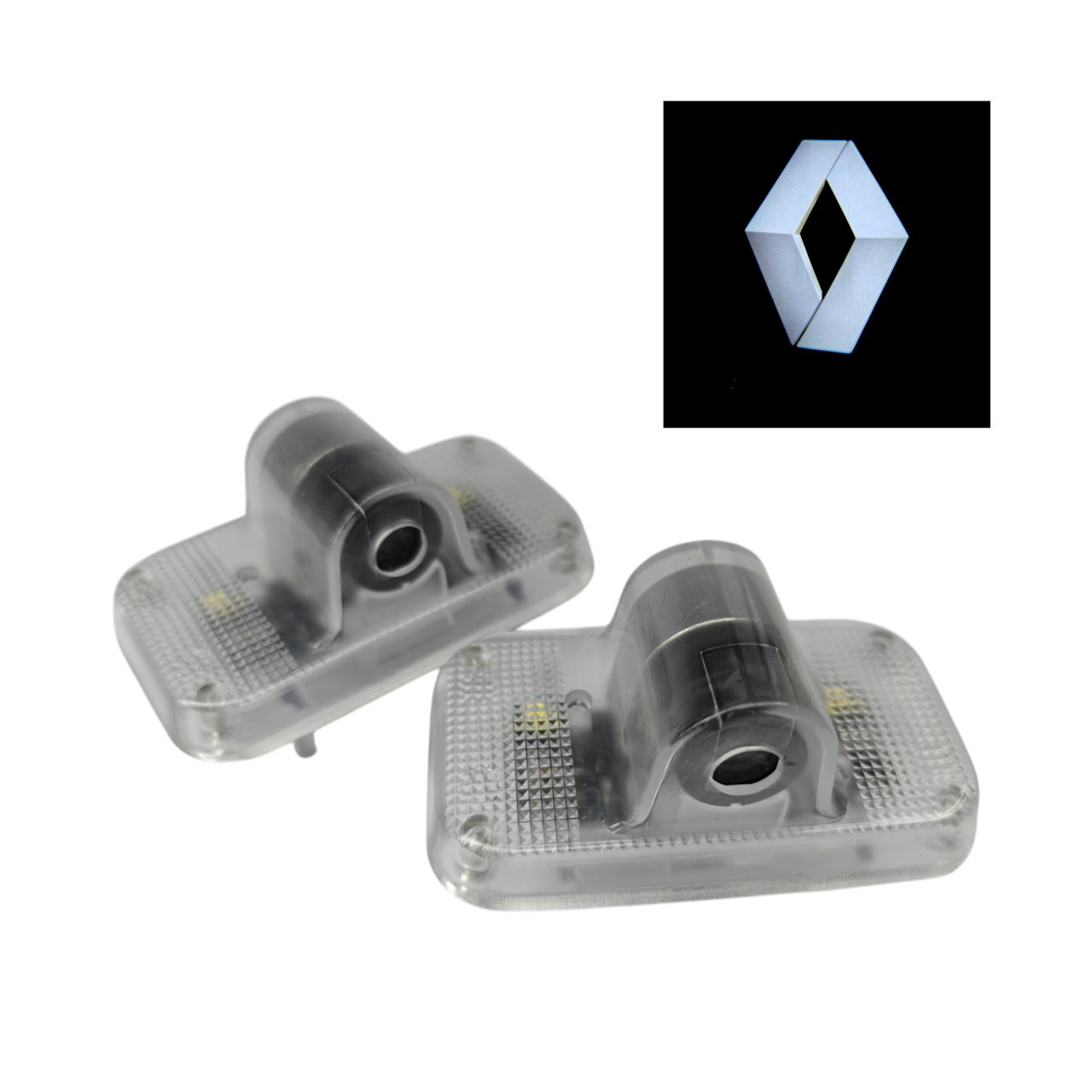 Підсвічування на двері автомобіля світлодіодне штатне з логотипом Renault Koleos 2009-2016 (2474009229) - фото 2 Підсвічування на двері автомобіля світлодіодне штатне з логотипом Renault Koleos 2009-2016 (2474009229) - фото 2