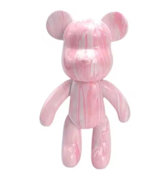 Ведмедик флюїдний Fluid Bear DIY Bearbrick з фарбами 23 см (2104618542)