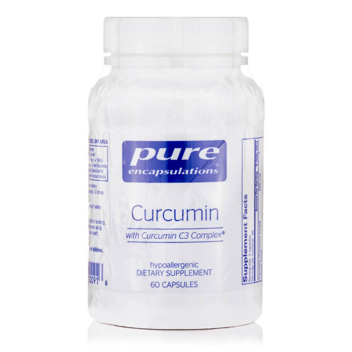Натуральна добавка Pure Encapsulations Curcumin 250 мг 60 капс. (8093)