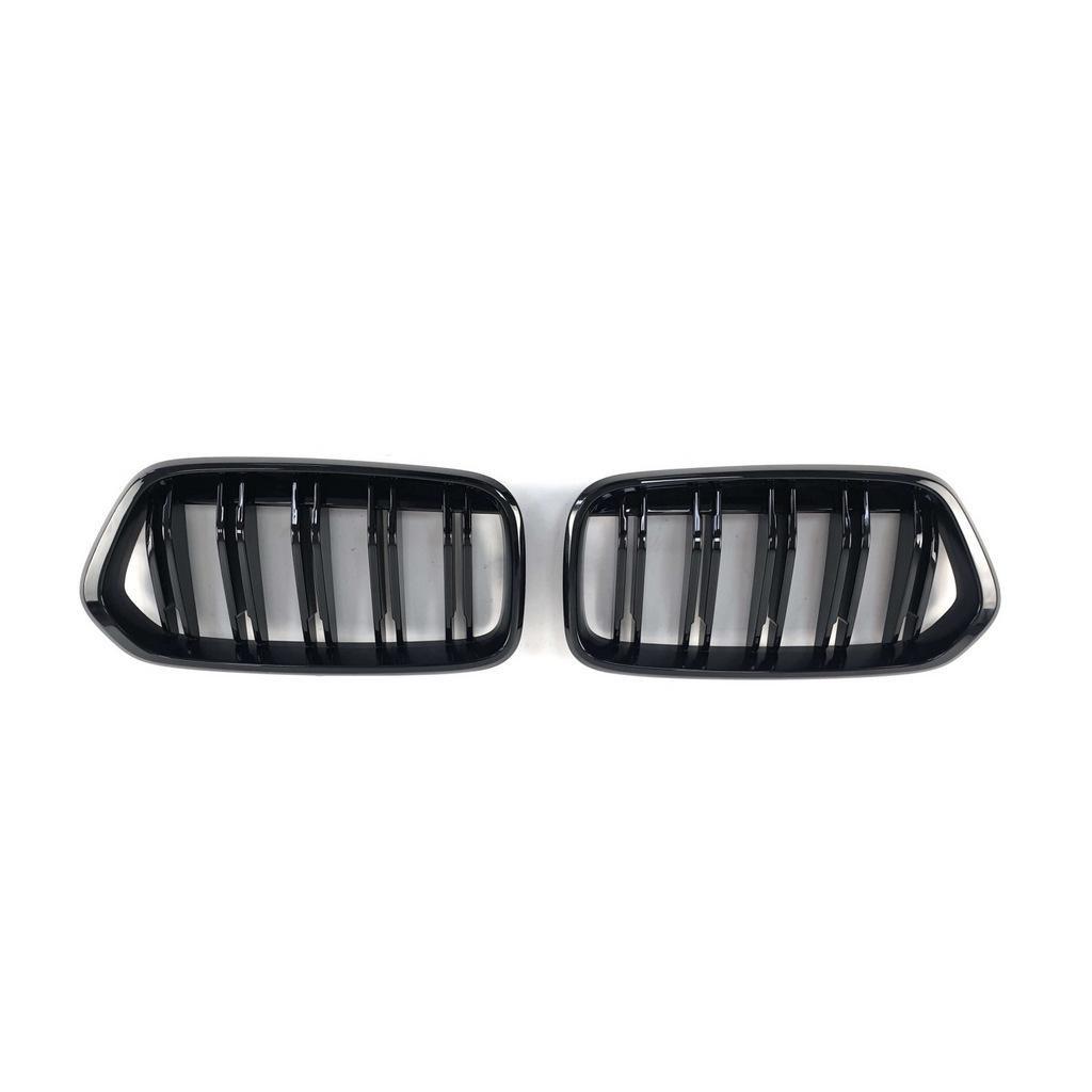 Решетка радиатора GBT для BMW X2 M-Look F39 2018-2023 гг. пластик Черный (27669124)