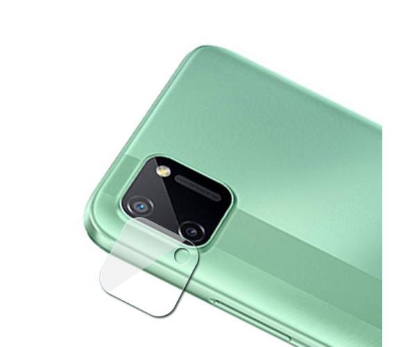 Противоударная гидрогелевая пленка Hydrogel Film для Realme C11 на камеру 3 шт, Transparent