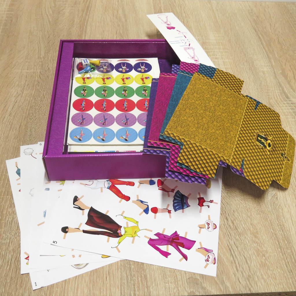 Настольная игра ARTOS GAMES Модница Разноцветный (SR-113-N-458) - фото 6 Настольная игра ARTOS GAMES Модница Разноцветный (SR-113-N-458) - фото 6