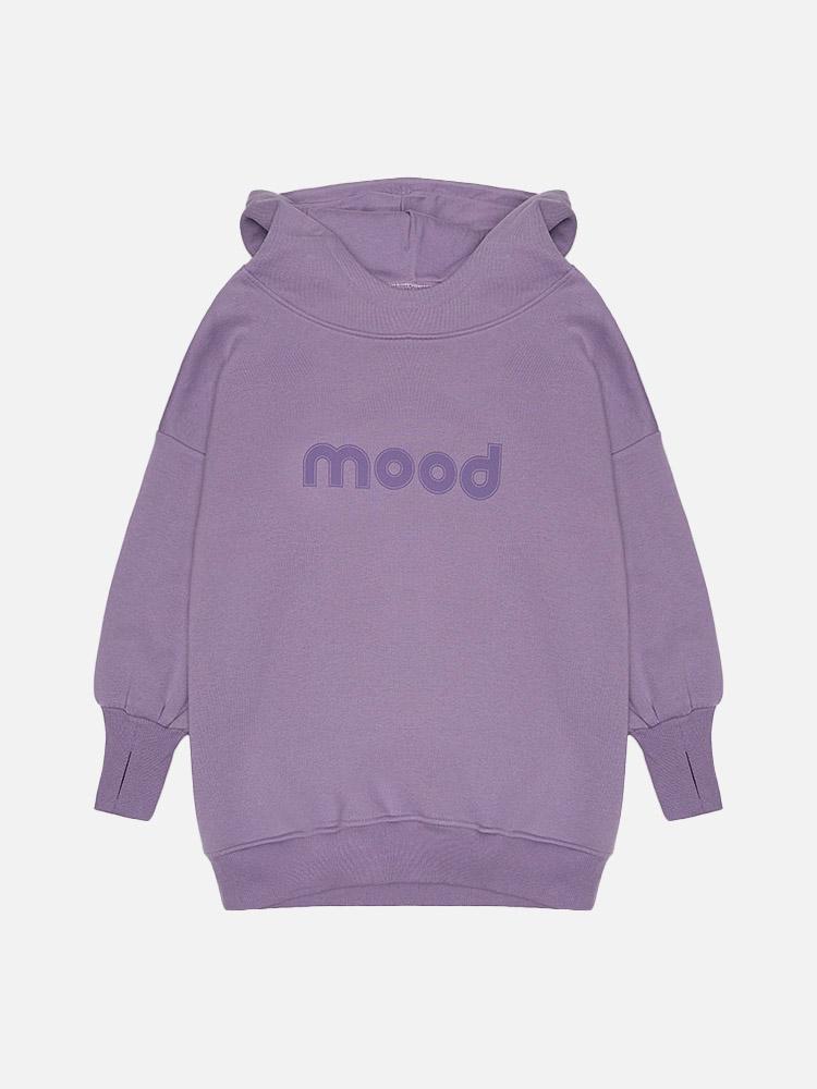 Худи для девочки ЦБ-00228386 164 см Сиреневый (28575637)