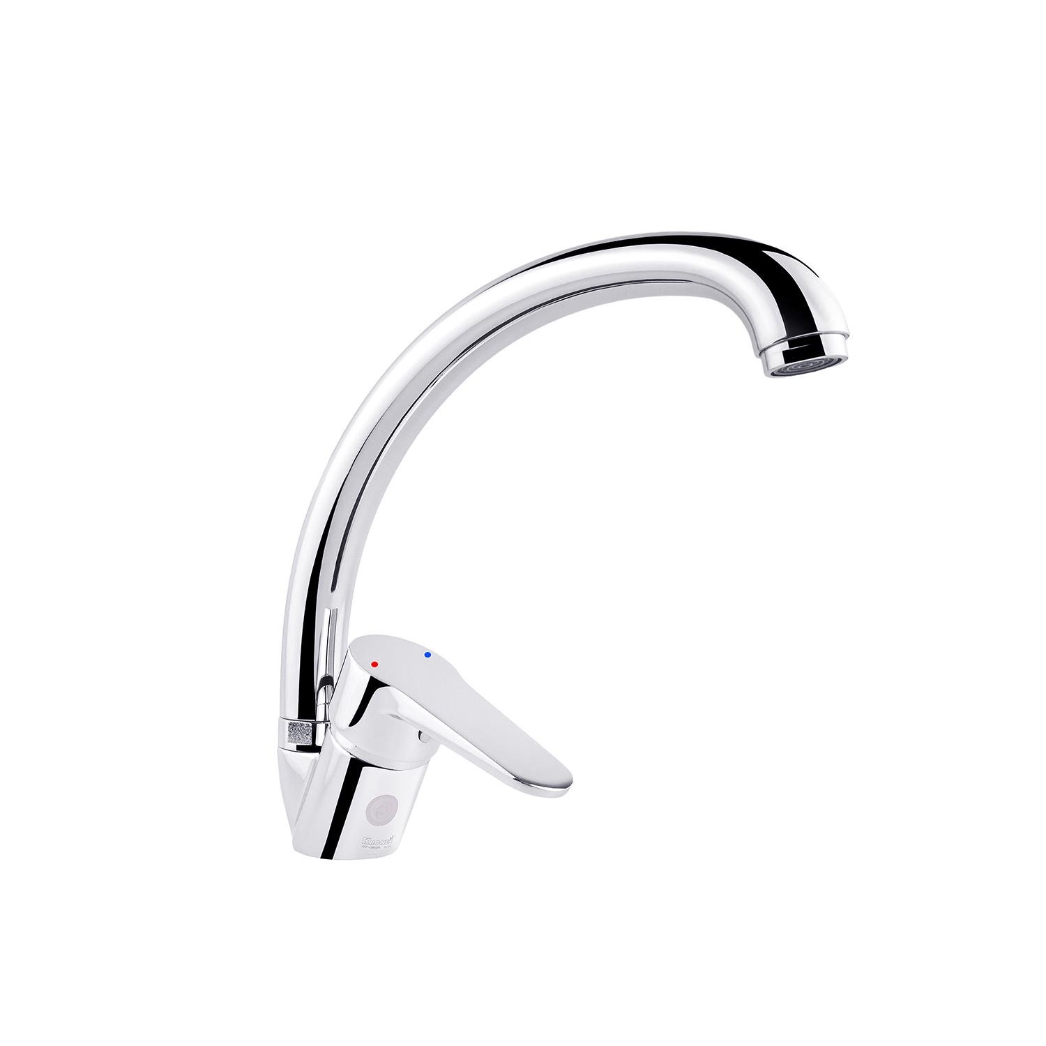 Смеситель для кухни KRONER Elbe-C032 CV016436 однорычажный Хром (134692)