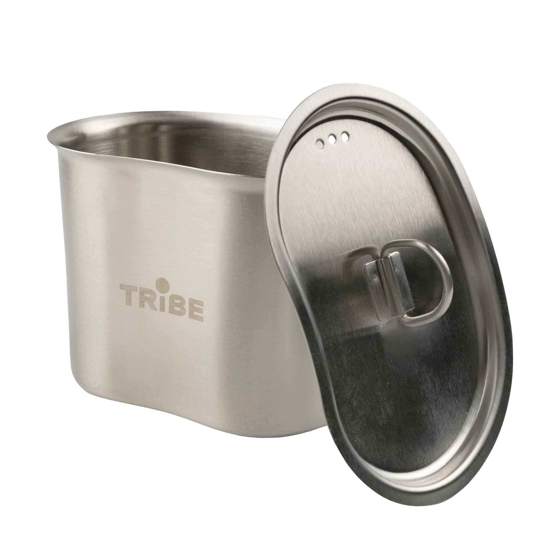 Котелок туристический Tribe Scout из нержавеющей стали 0,7 л (T-FH-0011-metal) - фото 8 Котелок туристический Tribe Scout из нержавеющей стали 0,7 л (T-FH-0011-metal) - фото 8