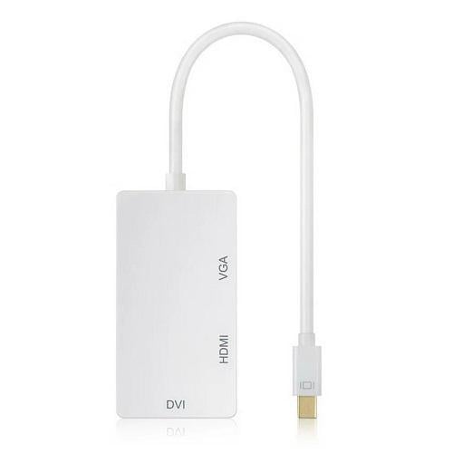 Переходник Value S0713 для передачи аудио и видео mini DisplayPort M HDMI VGA DVI 24+5 FHD 1080p White (562615) Переходник Value S0713 для передачи аудио и видео mini DisplayPort M HDMI VGA DVI 24+5 FHD 1080p White (562615)
