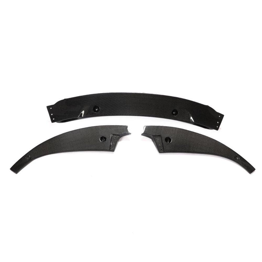 Накладка на передний бампер DDCarbon V1/BMW 6 F12/F13/F06 2011-2015 карбон (136758)