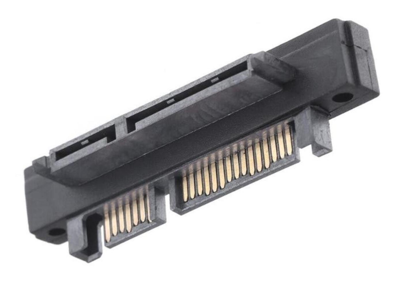 Адаптер Ewell SATA 7+15 M/F 90° (EW473)