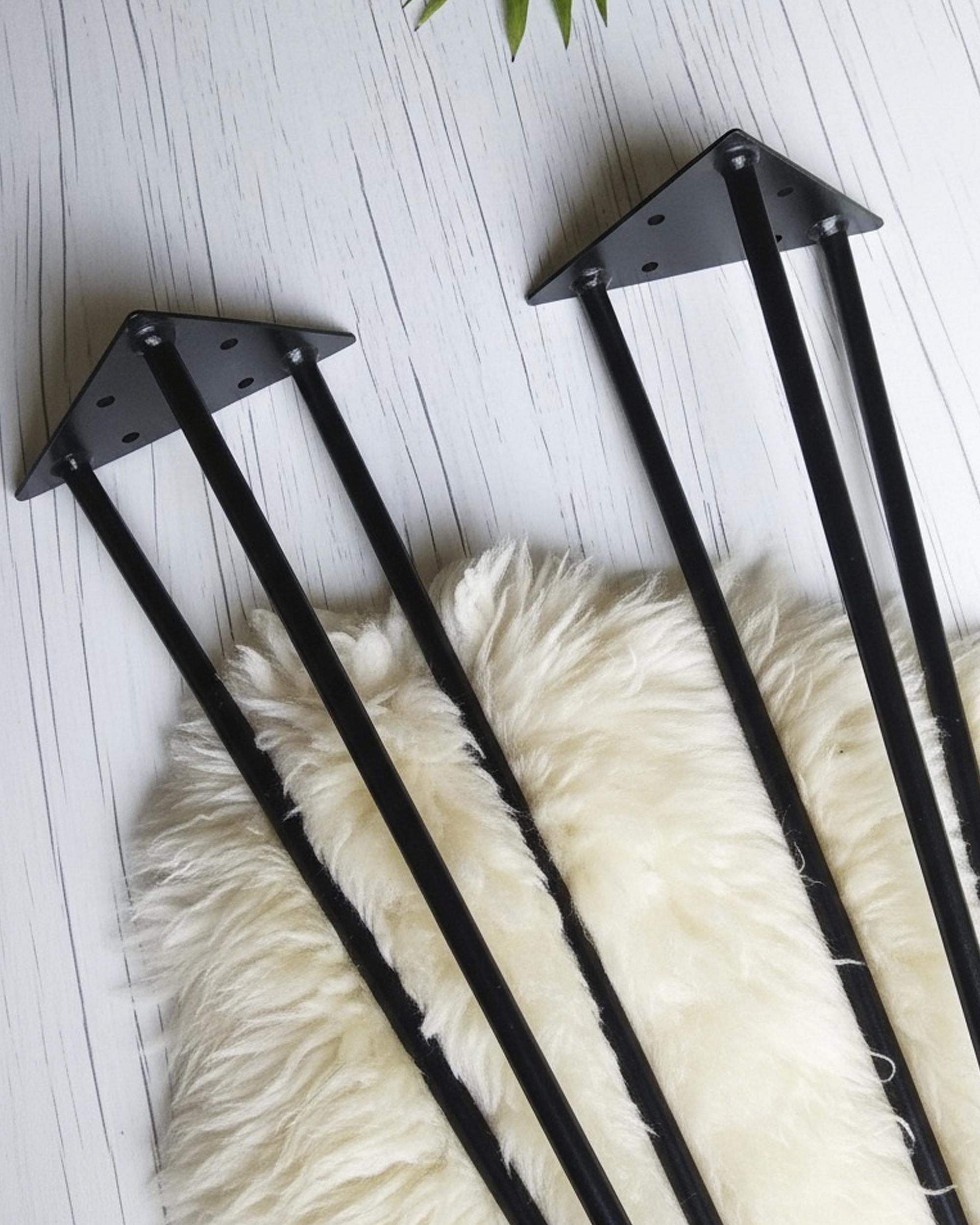 Ножка-шпилька для стола из металла 730 мм Черный (1112) - фото 5 Ножка-шпилька для стола из металла 730 мм Черный (1112) - фото 5